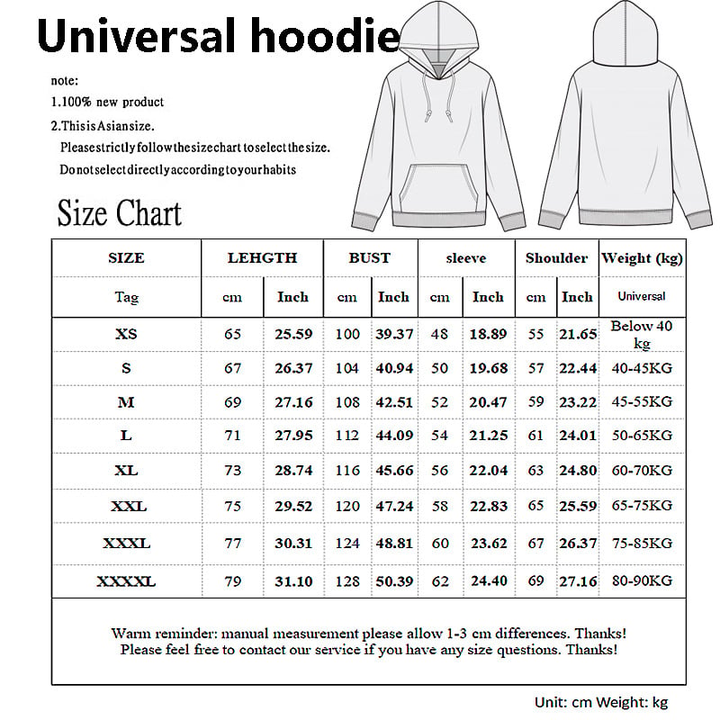 Japanese Anime Print Long Sleeve Hoodie