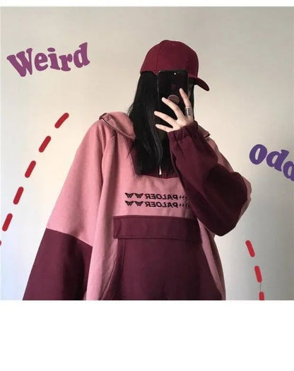 Cute Green Frog Animal Cartoon Aesthetic Long Sleeve Hoodie Sweater Sweatshirt Pullover Jumper E-Girl Kawaii Korean Japanese Harajuku Streetwear