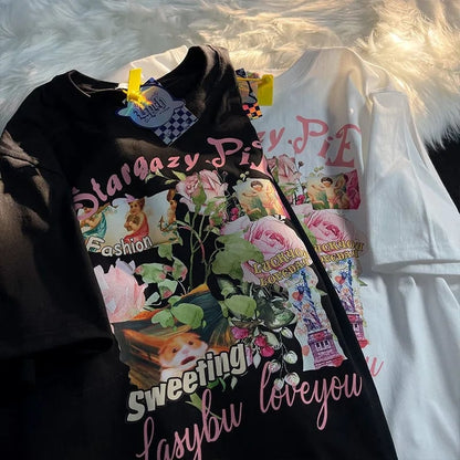 Aphrodite Flower Short Sleeve T-shirt