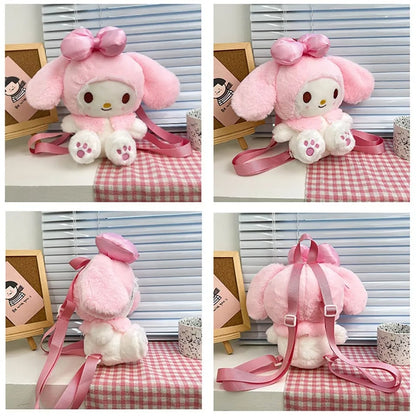 Japanese Anime Cartoon Plush Backpack