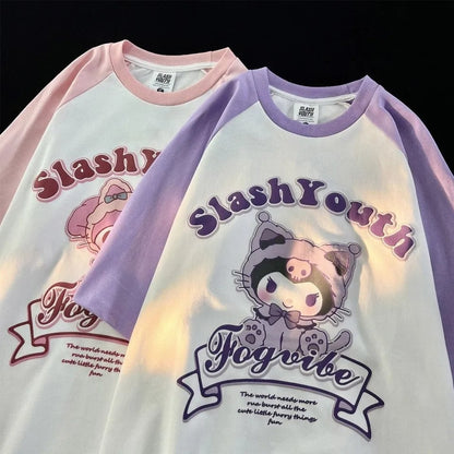 Anime Cartoon Short Sleeve T-shirt