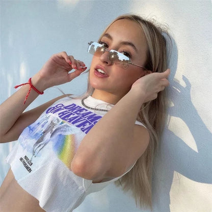 Unicorn Print Tank Top