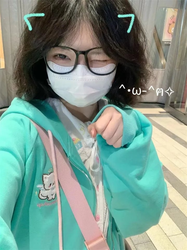 Blue Cat Ear Hoodie
