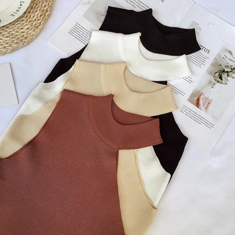 Cute Halter Neck Off Shoulder Crop Top Bodycon T-shirt Tee Shirt Blouse E-Girl Kawaii Korean Japanese Harajuku Retro Streetwear Aesthetic