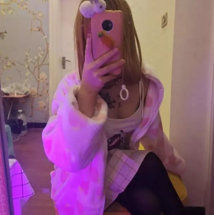 Cute Sweet Pink Peach Plush Oversized Thick Warm Jacket Zipper Hoodie Sweater Winter Autumn Aesthetic Casual E-Girl Kawaii Korean Japanese Harajuku