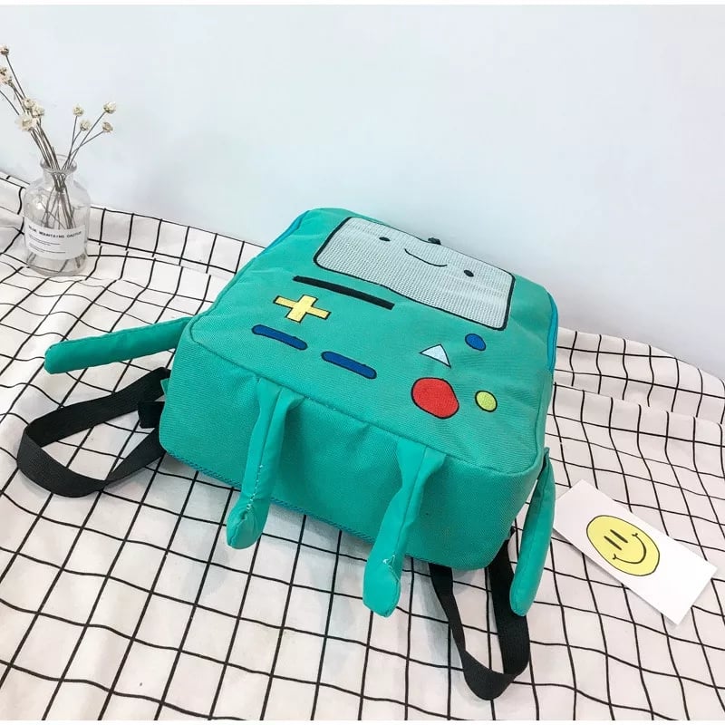 Cute BMO Gameboy Cartoon Backpack Bag Aesthetic Casual Summer E-Girl Kawaii Korean Japanese Harajuku