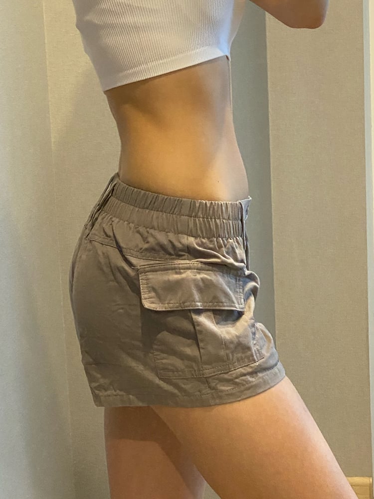 Low Waist Cargo Shorts