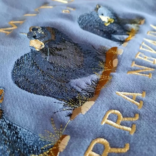Vintage Bear Embroidery Sweatshirt Causal Long Sleeve Shirt Crew Neck Oversize Loose Sweater E-Girl Kawaii Korean Japanese Harajuku Streetwear