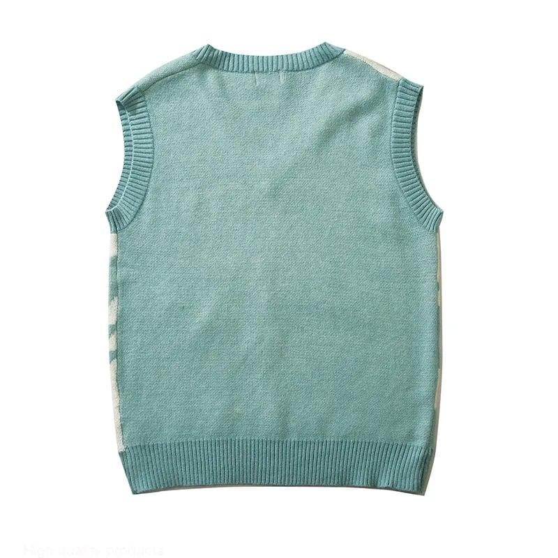 Swimming Duck Knit Sweater Vest