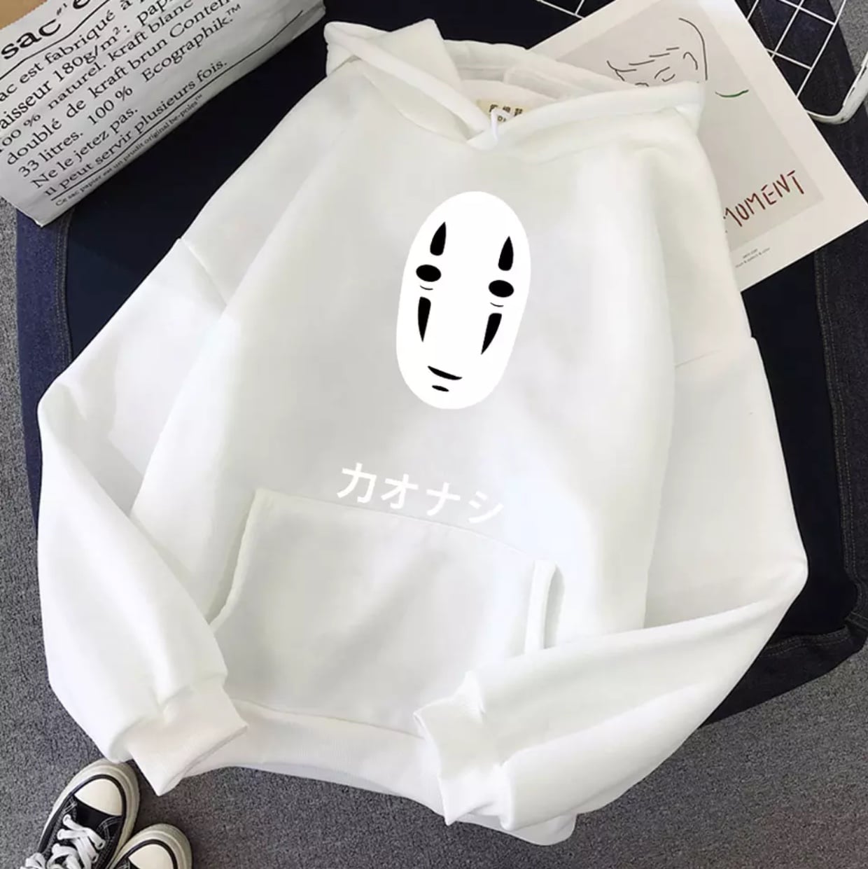 Japanese Anime Cartoon Loose Casual Hoodie
