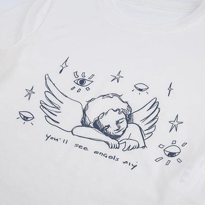 Angel Cupid Crop Top