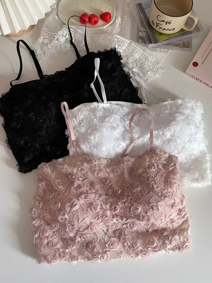 French Rose Tank Top