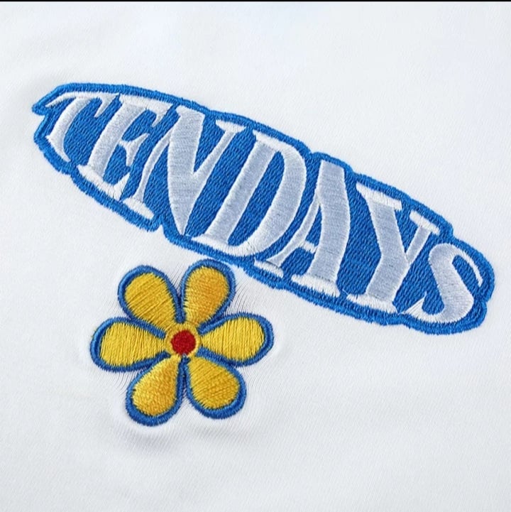 Cute Blue Lace Letter Embroidery Floral Print Short Sleeve Shirt Crop Top Aesthetic Casual Summer E-Girl Kawaii Korean Japanese Harajuku Streetwear
