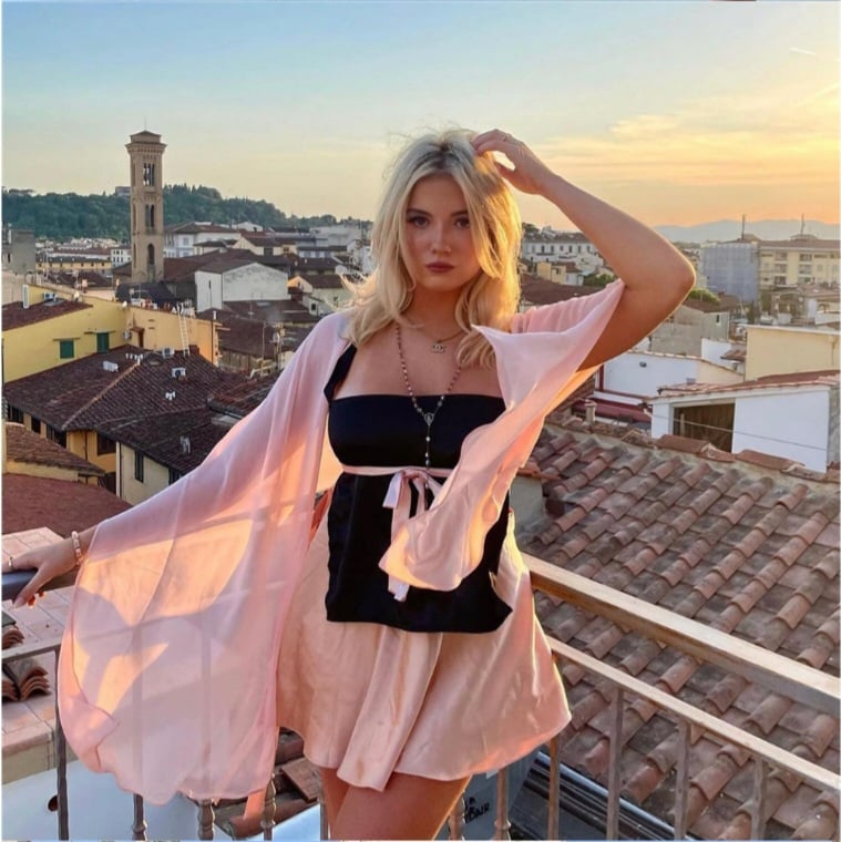Satin Bow Backless Milkmaid Top