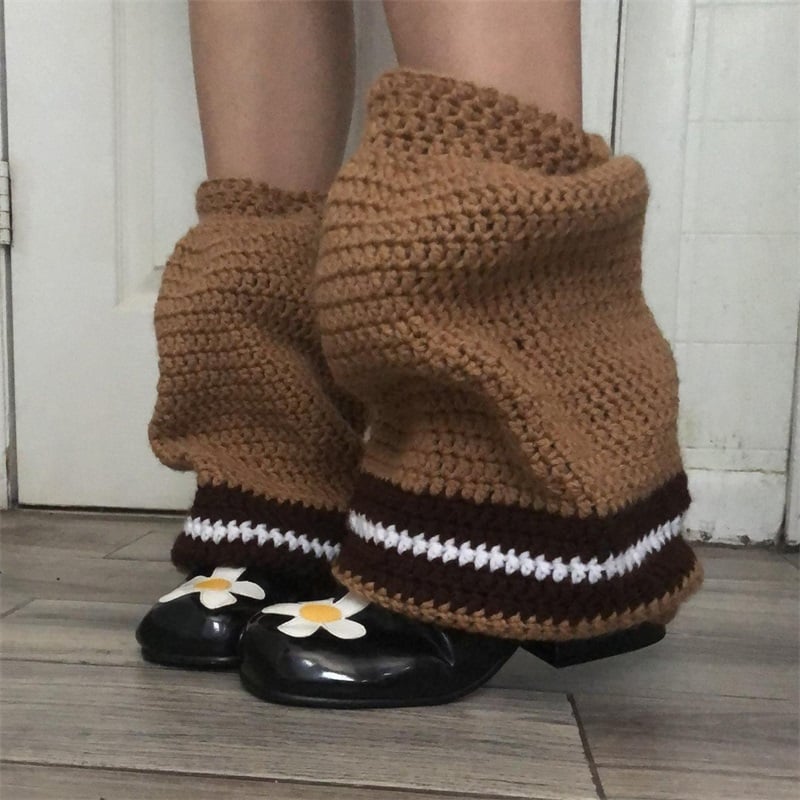 Strawberry Crochet Leg Warmers
