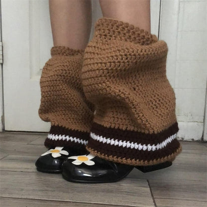 Strawberry Crochet Leg Warmers