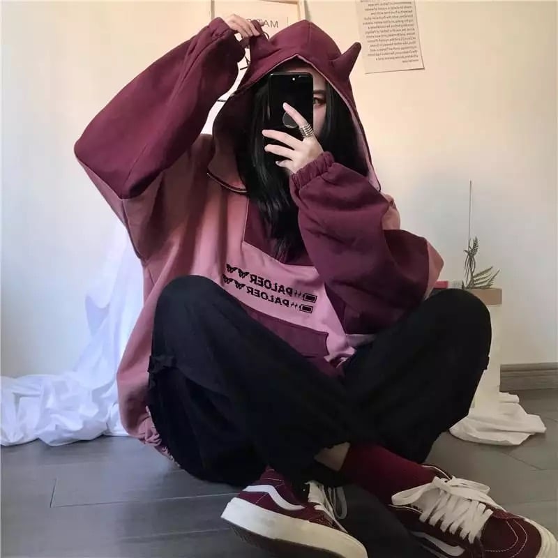 Cute Green Frog Animal Cartoon Aesthetic Long Sleeve Hoodie Sweater Sweatshirt Pullover Jumper E-Girl Kawaii Korean Japanese Harajuku Streetwear