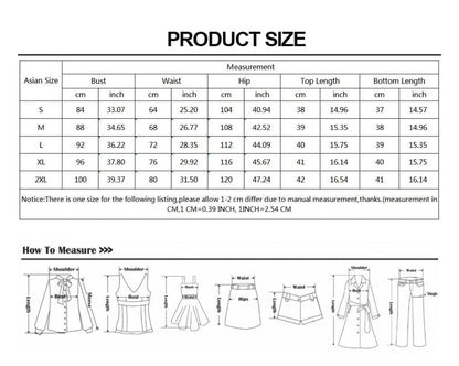 2PCS Heart Print High Neck Long Sleeve Bandage Mini Dress Crop Top + Skirt Set Summer Aesthetic Casual E-Girl Kawaii Korean Japanese Harajuku