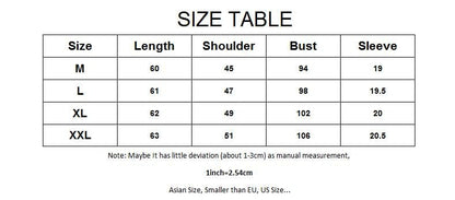 Japanese Fairy Anime Print Short Sleeve T-shirt