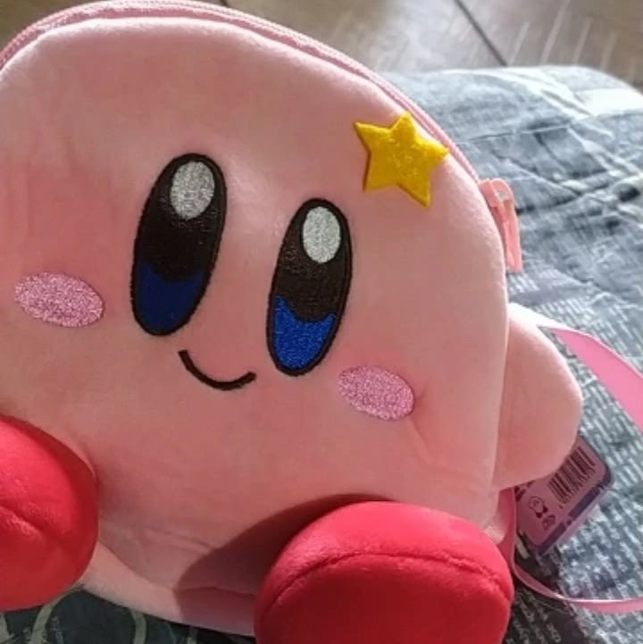 Pink Japanese Anime Cartoon Plush Handbag Messenger Bag