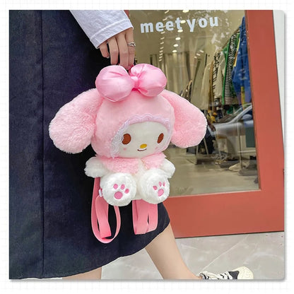 Japanese Anime Cartoon Plush Backpack