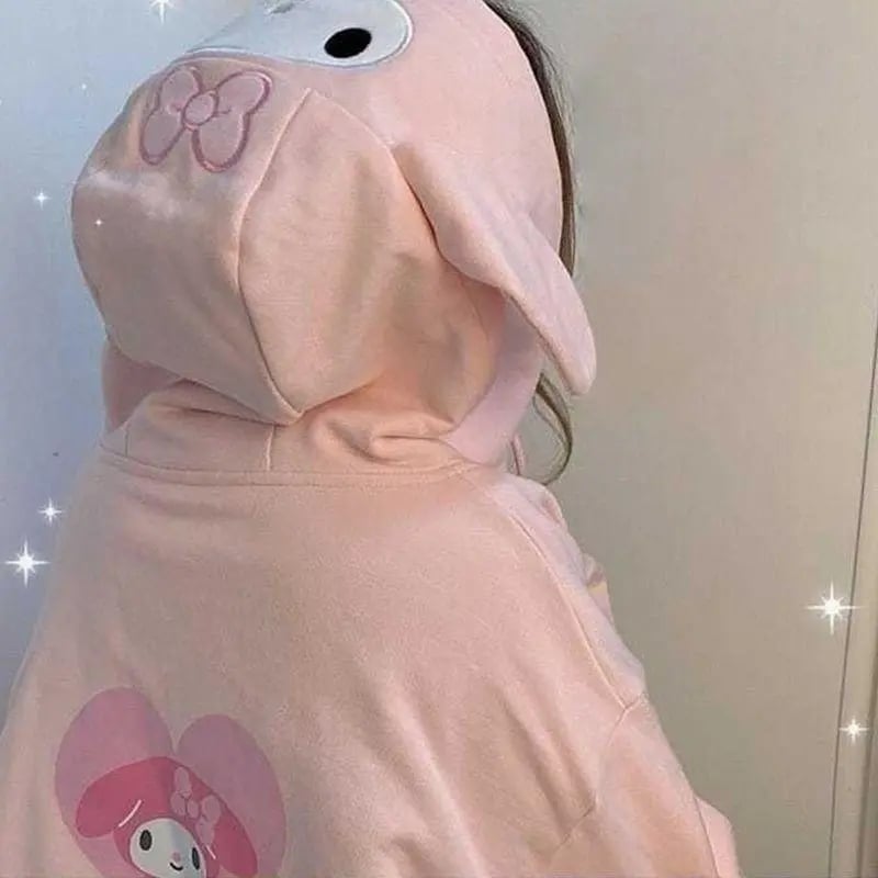 Japanese Anime Cartoon Embroidery Sweatshirt