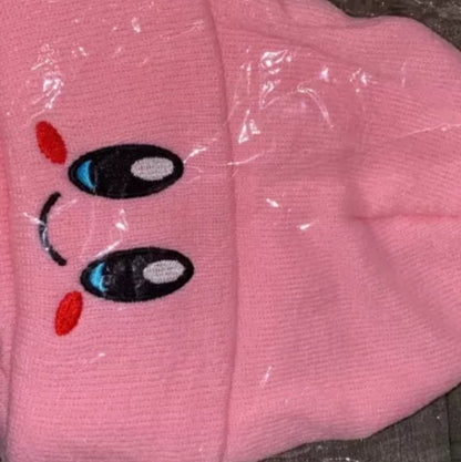 Cute Pink Japanese Anime Cartoon Cosplay Knit Hat Beanie