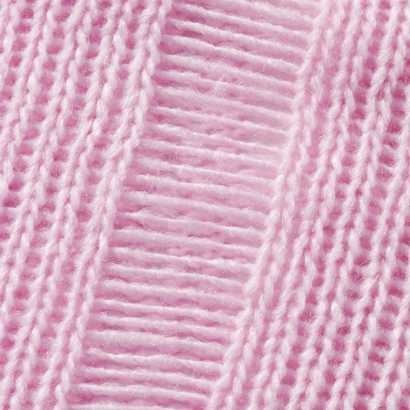 Pink Crochet Hollow Out Tube Top