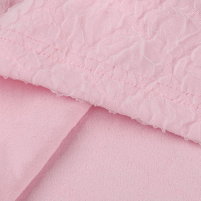 White Frill Strapless Top