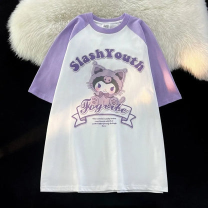 Anime Cartoon Short Sleeve T-shirt
