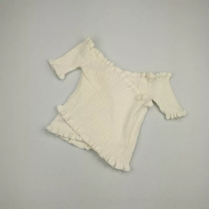 Cute Sexy Knit Crochet Off Shoulder Crop Top Shirt Tee T-shirt E-Girl Kawaii Korean Japanese Harajuku Retro Streetwear Aesthetic