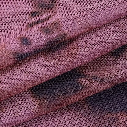 Cute Sexy 90s Retro Vintage Tie Dye Mesh Ruffle Trim A-line Mini High Waisted Skirt Aesthetic Goth E-Girl Kawaii Korean Japanese Harajuku Streetwear