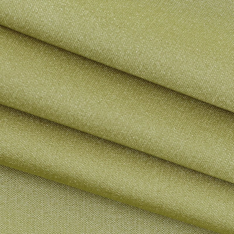 Green Satin Waist Tie Dress