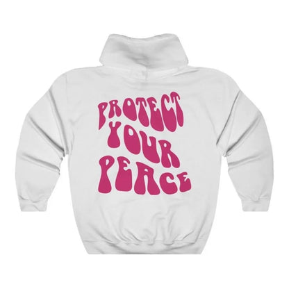 Peace Graphic Print Oversized Hoodie
