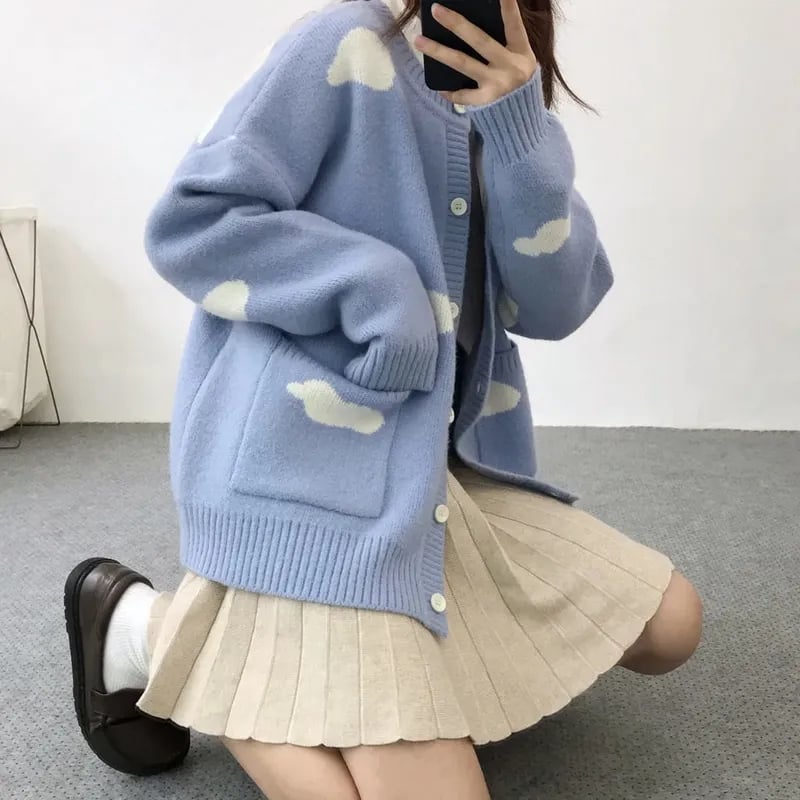 Cloud Loose Cardigan Sweater