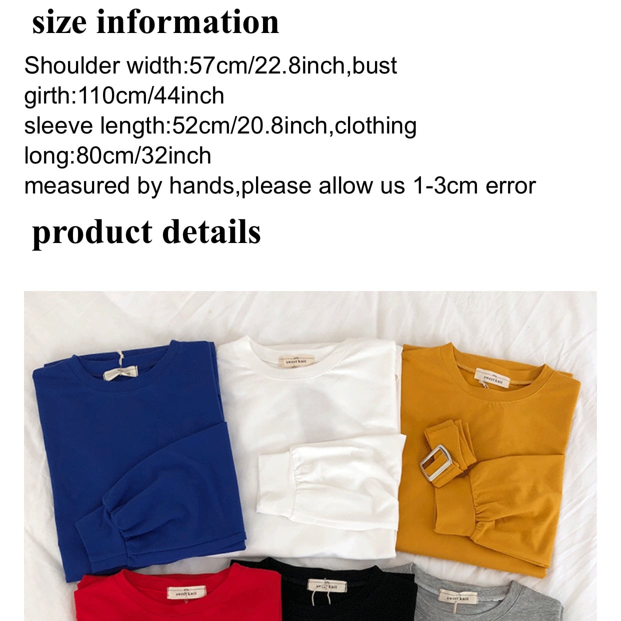Cute Solid Color Long Sleeve T-shirt Shirt Dress With Belt Loose Oversized Woman Spring Autumn E-Girl Kawaii Korean Japanese Harajuku Retro Streetwear