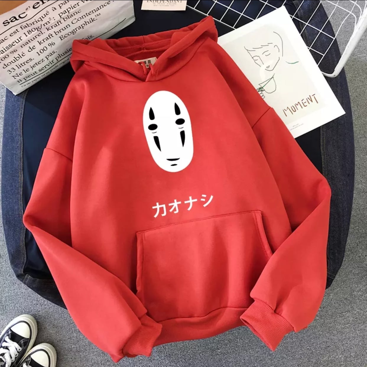 Japanese Anime Cartoon Loose Casual Hoodie