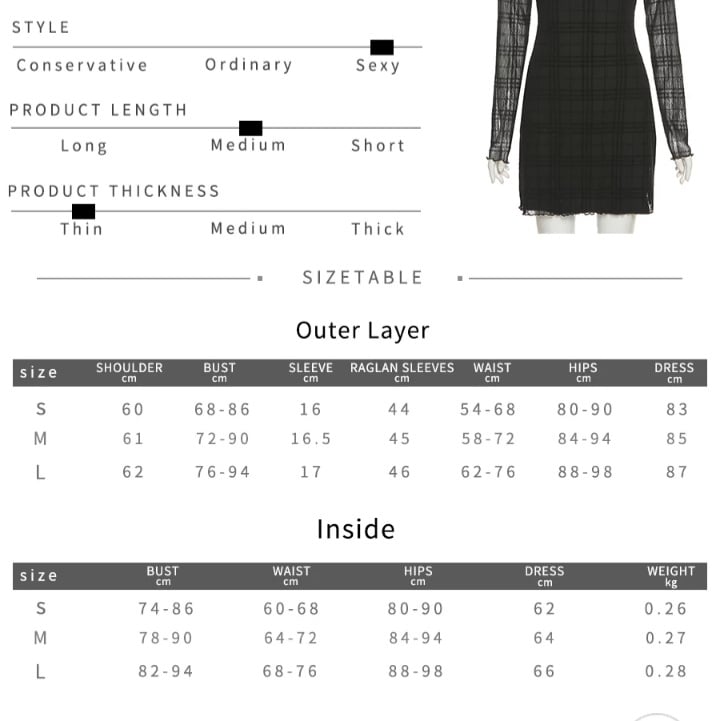 Cute Black Patchwork Plaid Detachable Sleeves Mini Dress Summer Aesthetic Casual E-Girl Kawaii Korean Japanese Harajuku