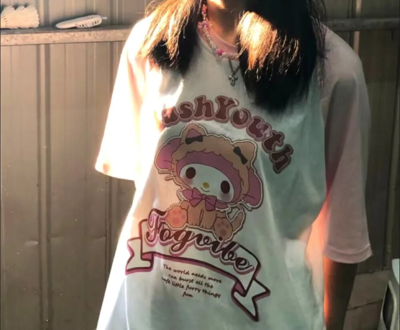 Anime Cartoon Short Sleeve T-shirt
