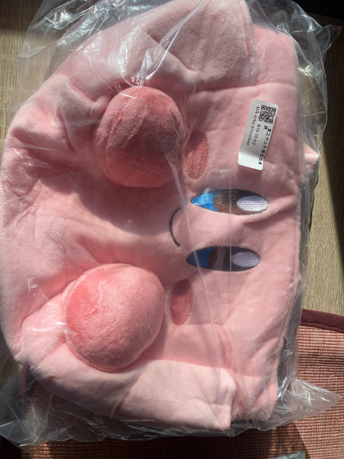Pink Plush Japanese Anime Bag