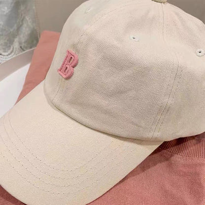 Casual Letter Embroidery Unisex Hat