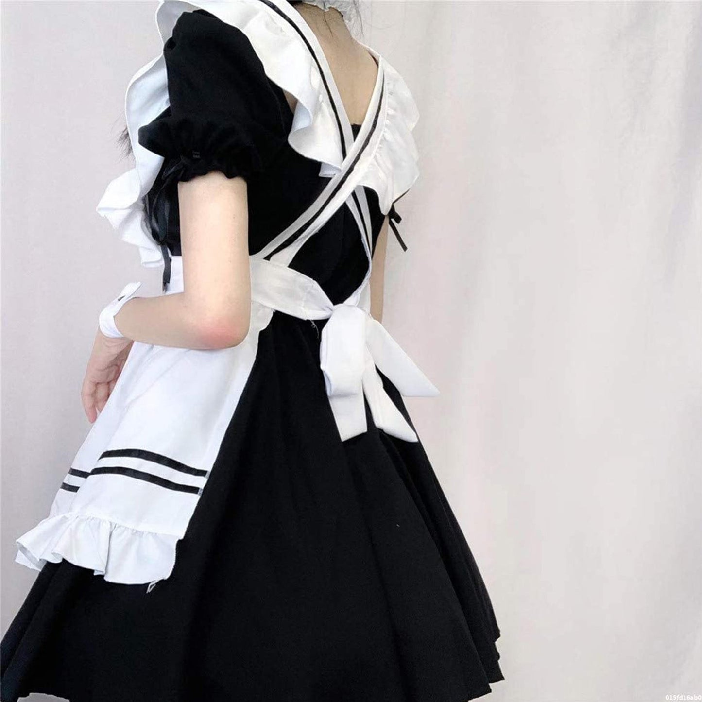 Japanese Maid Dress Costume Set