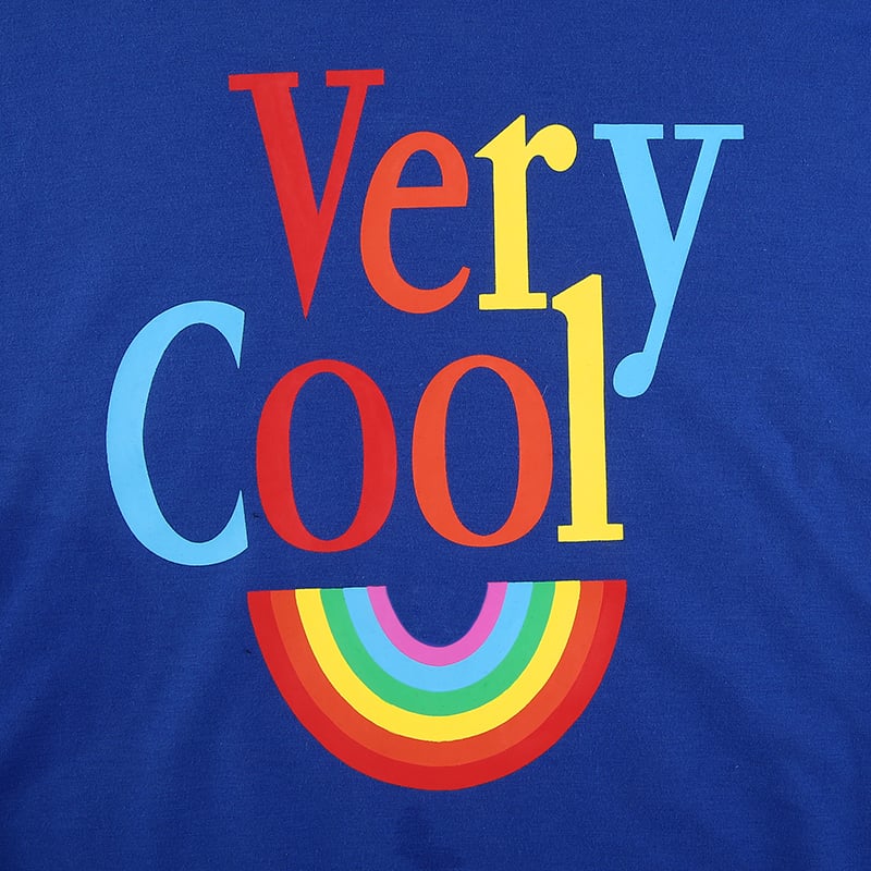 Cute Rainbow Cool Letter Embroidery Aesthetic Sweatshirt Long Sleeve Shirt Turtleneck Top Casual E-Girl Kawaii Korean Japanese Harajuku Streetwear