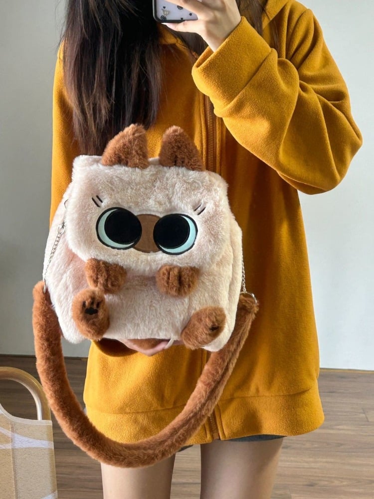 Bear Print Zip Up Hoodie