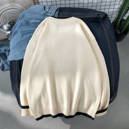 Cute Sushi Fish Knit Soft Long Sleeve Hoodie Oversized Loose Sweater Sweatshirt Pullover Jumper E-Girl Kawaii Korean Japanese Harajuku Streetwear