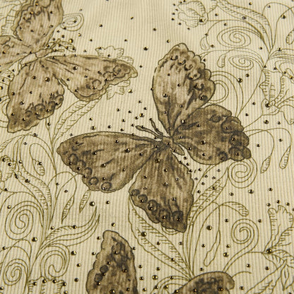 Butterfly Rhinestone Print Tank Top