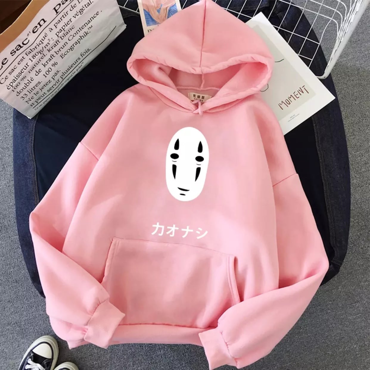 Japanese Anime Cartoon Loose Casual Hoodie