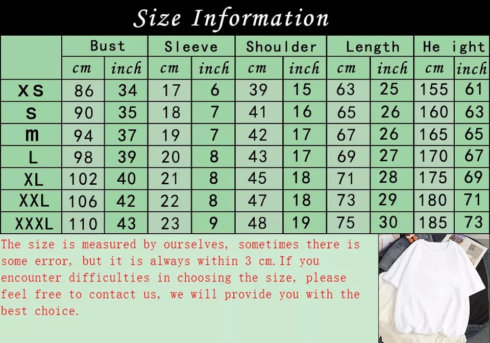 Cat Cartoon Print Loose Short Sleeve T-shirt