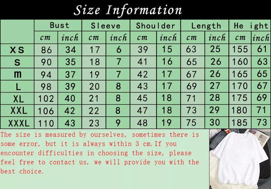 Cat Cartoon Print Loose Short Sleeve T-shirt