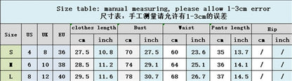 2PCS Green Checkered Knit Crop Top + Shorts